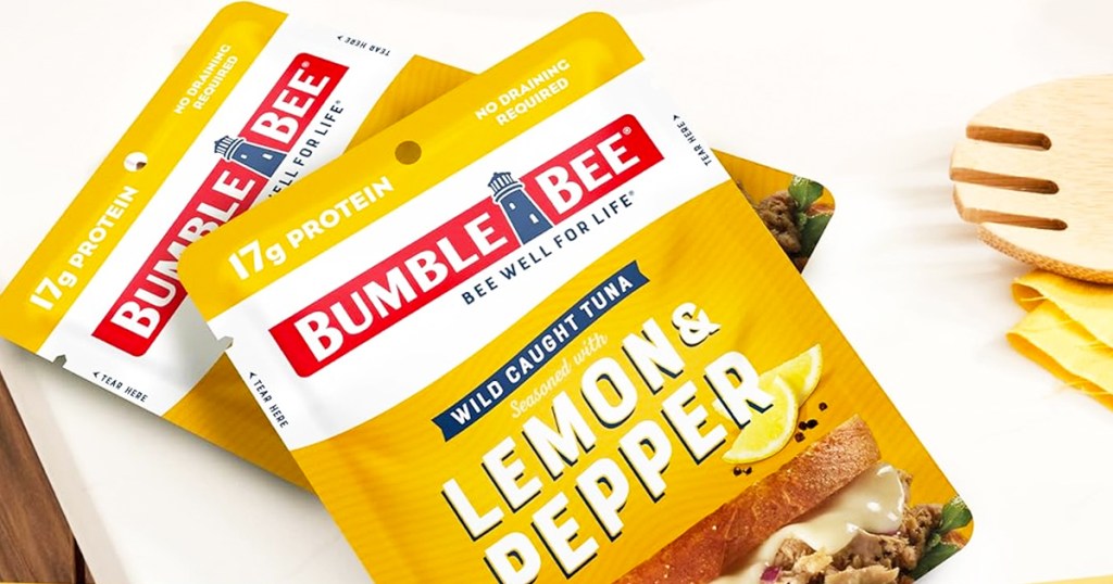 Bumble Bee Seasoned Tuna Pouches 12-Pack Just .65 Shipped on Amazon (Only 72¢ Each)