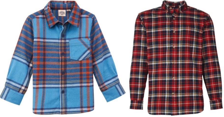 Stock images of Cabela's Flannel Shirts