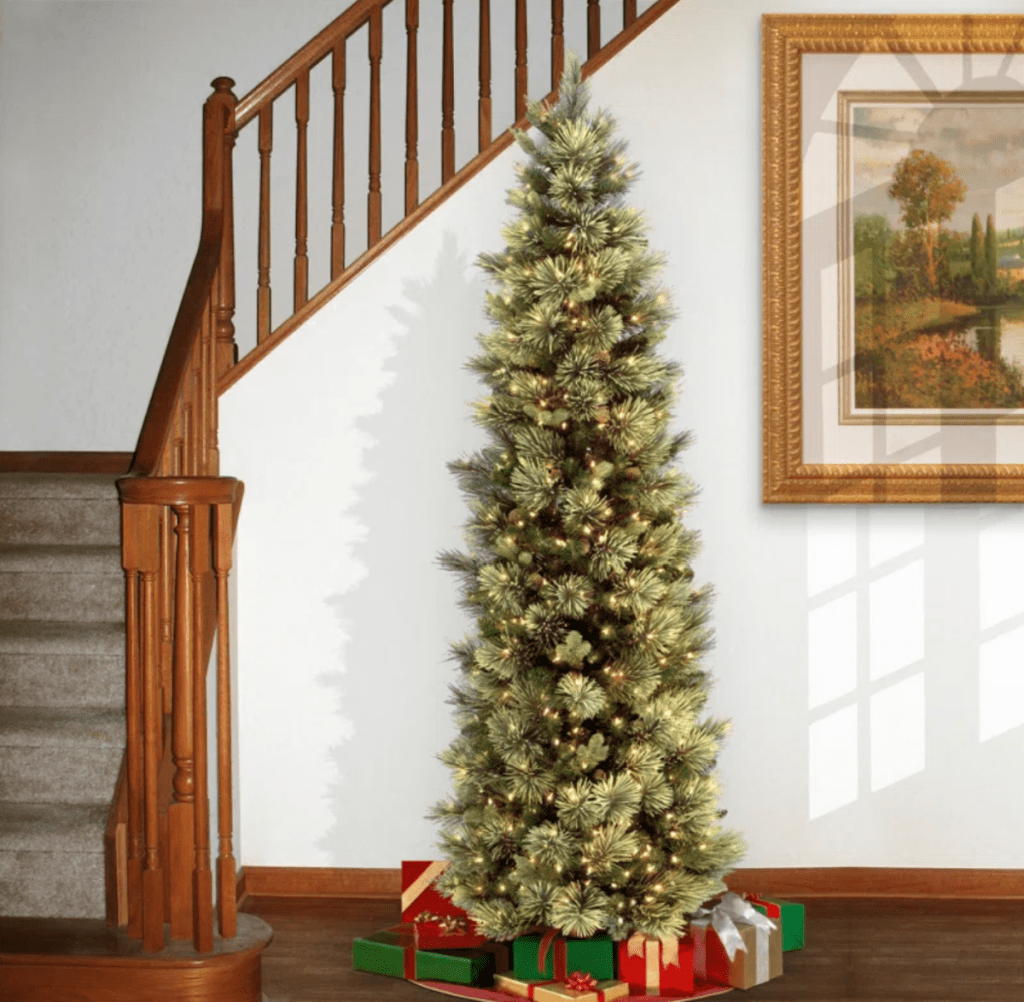 a pre-lit Christmas tree from the Wayfair Black Friday sale