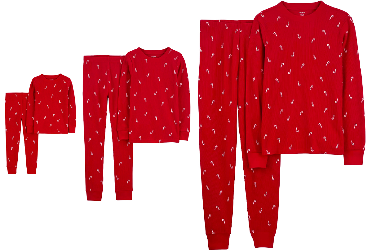 Carters best sale adult pajamas