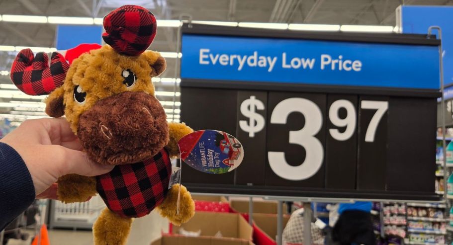 Adorable Christmas Dog Toys & Stockings from $3.97 at Walmart