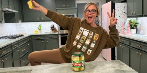 Love Pickles?! Grab a Pickle Jar Sweatshirt for Only $15.99 on Amazon