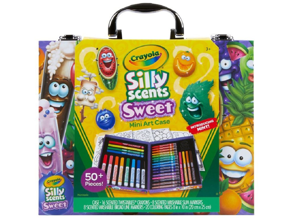 Crayola Silly Scents Mini 53 Piece Art Case