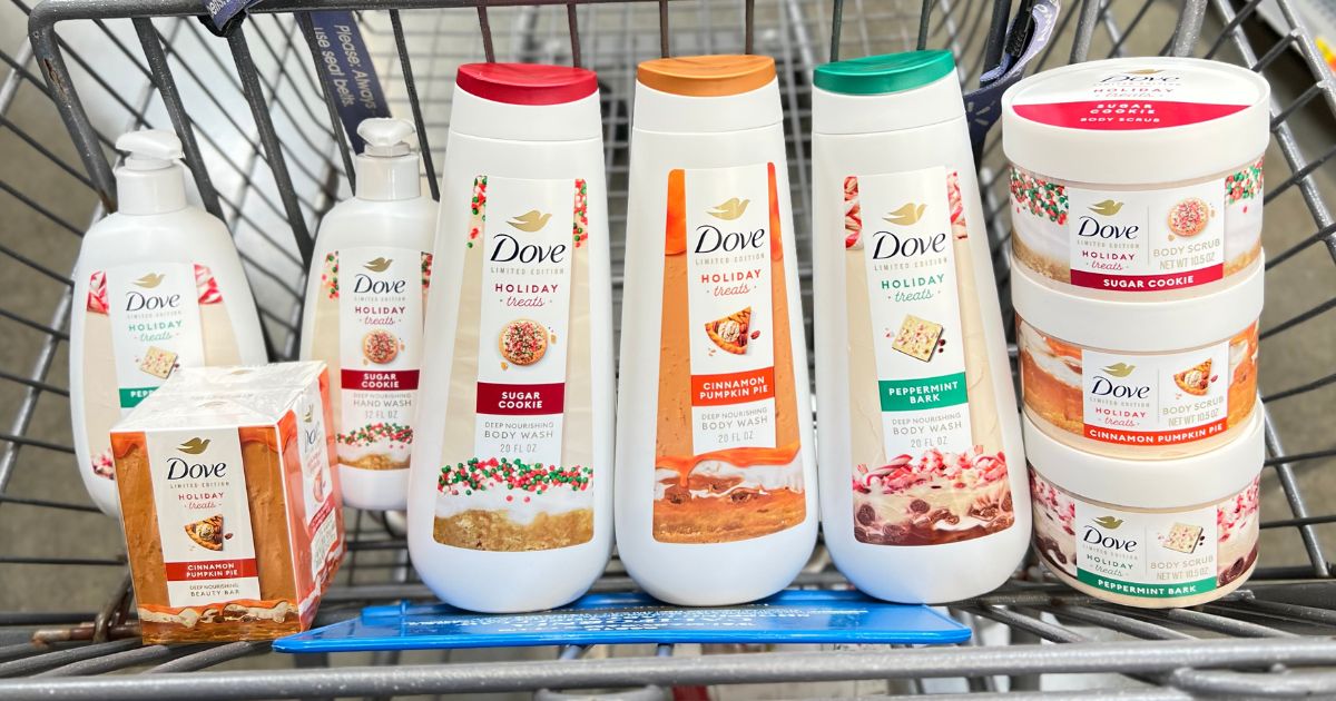 DOve holiday body collection walmart