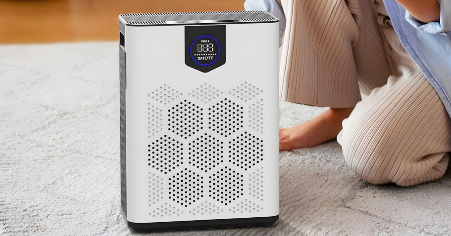 HEPA Air Purifier w/ Washable Pre-Filter Just $58 Shipped on Amazon | Great for Large Rooms