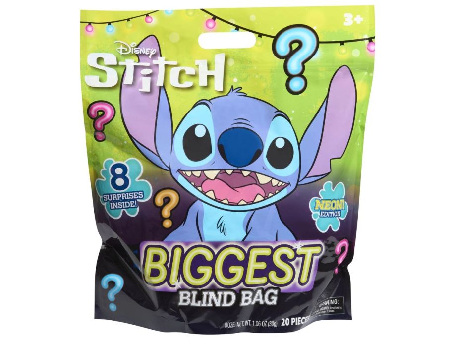 Disney Stitch Biggest Blind Bag stock image