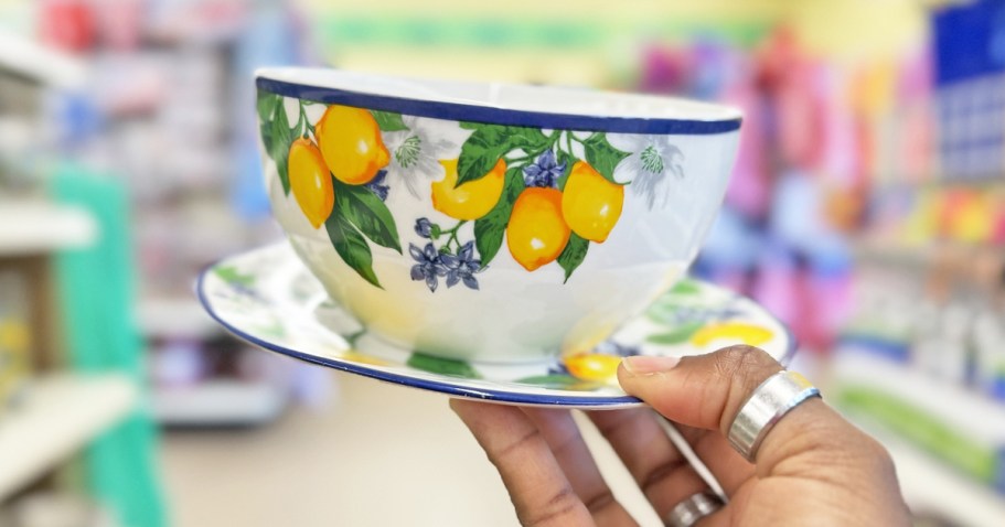 Dollar Tree Lemon Dishes Only $1.25 (Perfect for Summer!)