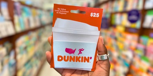 Final Call: Grab a FREE $5 Dunkin’ Bonus Card with a $25 Gift Card Purchase!