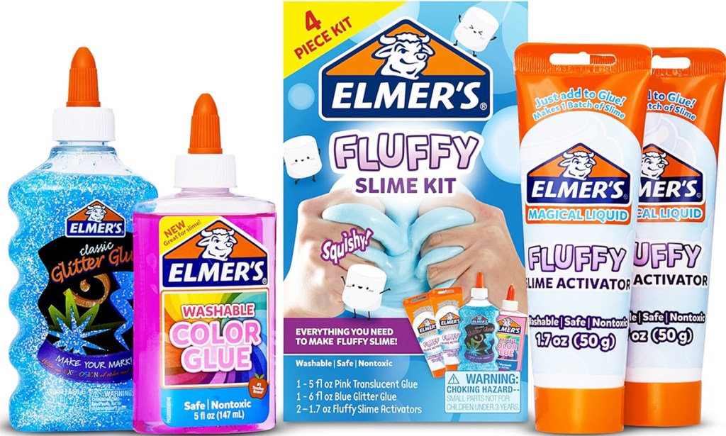 Elmers Color Rush Slime Kit! 