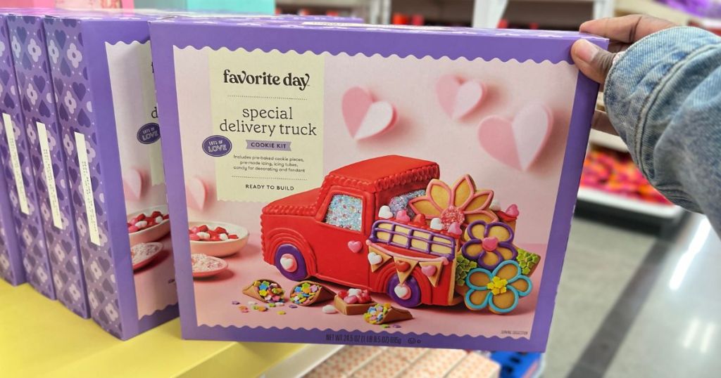 Favorite Day Valentine's Special Delivery Truck Cookie Kit