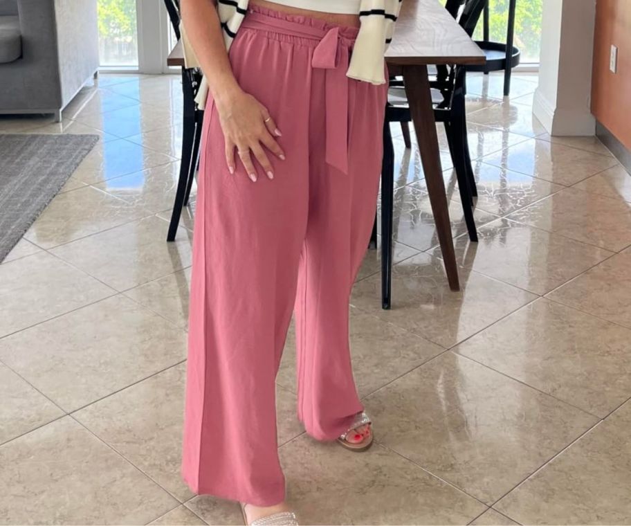 https://hip2save.com/wp-content/uploads/2023/11/Feiersi-Women-Casual-Wide-Leg-Pants-in-pink.jpg?w=912&resize=912%2C760&strip=all