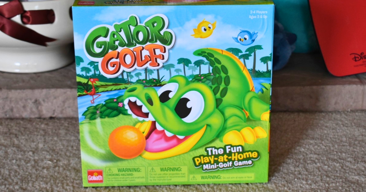 Goliath Games Gator Golf, Mini Golf Game