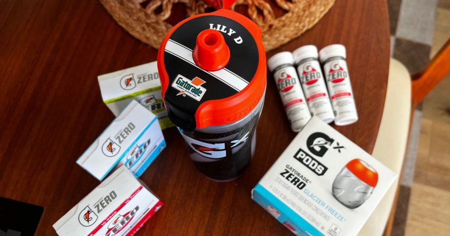 RARE Gatorade Promo Code + FREE Stainless Steel Water Bottle w/ Purchase!