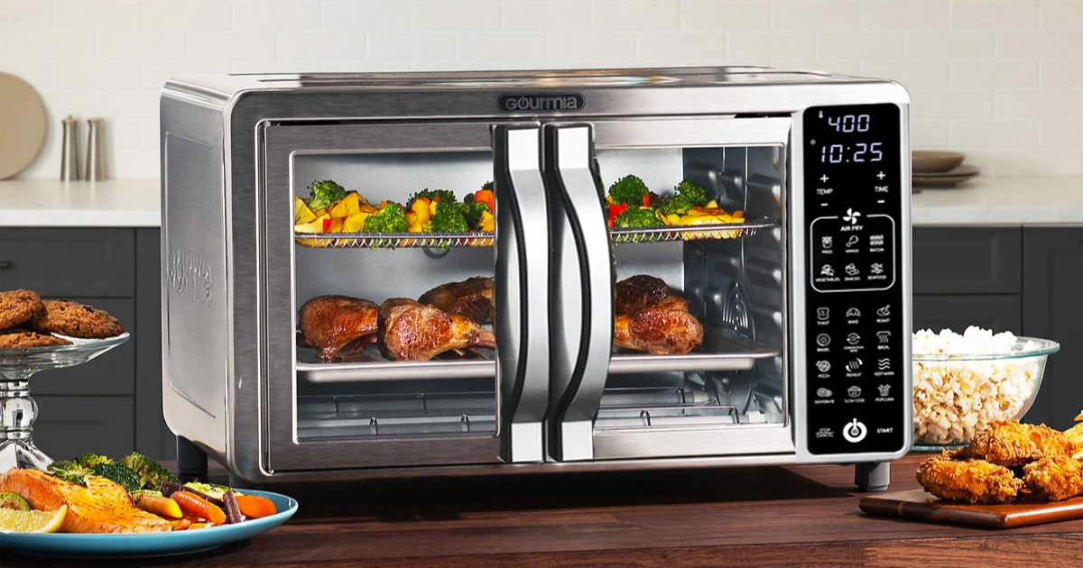Gourmia Air Fryer Toaster Oven ONLY $50 Shipped on Walmart