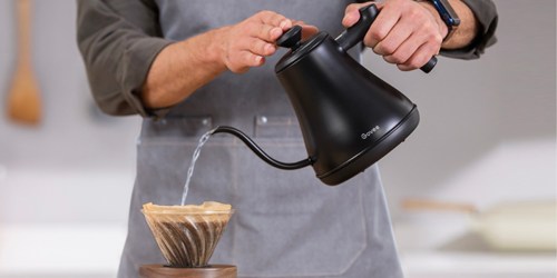Smart Electric Gooseneck Tea Kettle Only $49.99 Shipped on Amazon | Control w/ a Phone OR Alexa!