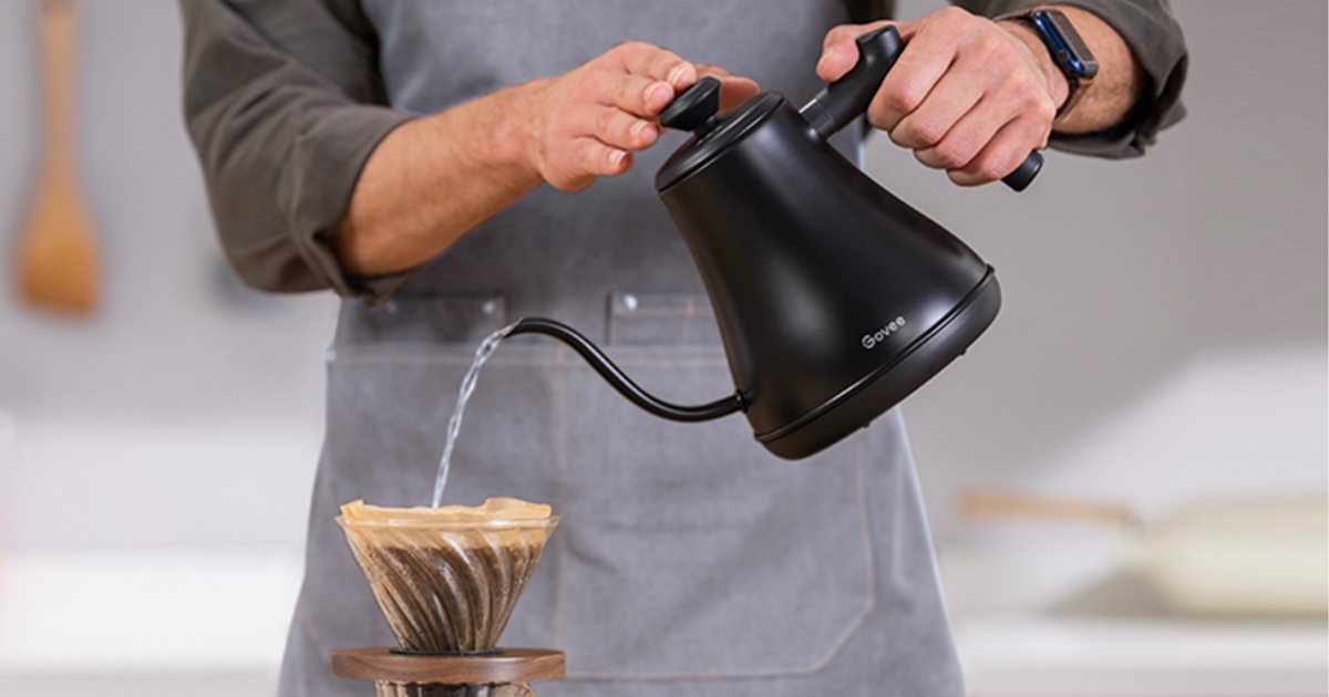 Grab Govee's Smart Electric Gooseneck Kettle for $64 at