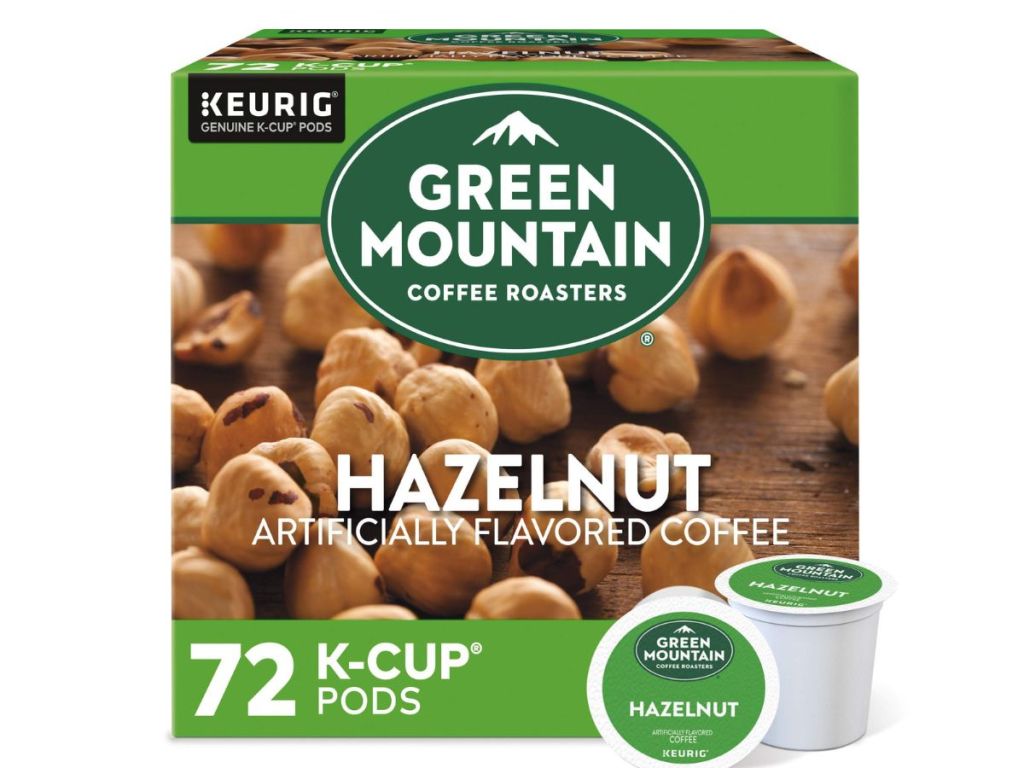 Green Mountain Hazelnut 72 K-Cup Pods