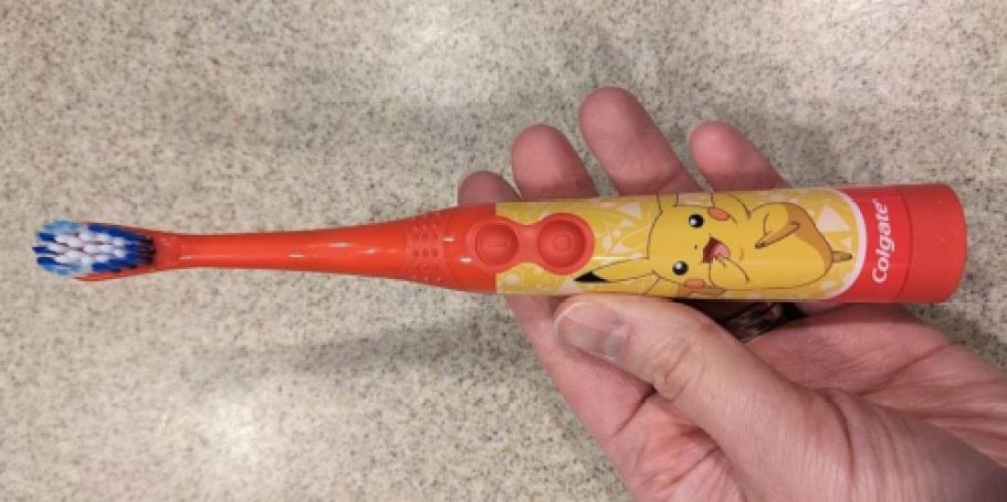 Colgate Pokémon or Bluey Kids Vibrating Toothbrush Just $2.69 Shipped on Amazon (Reg. $6)