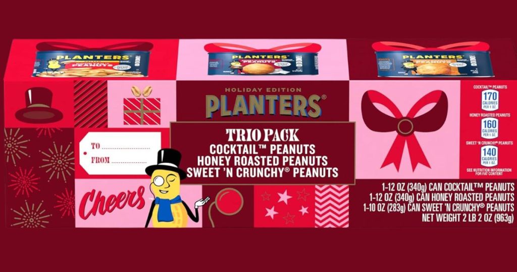 Planters Holiday Nuts 3-Pack