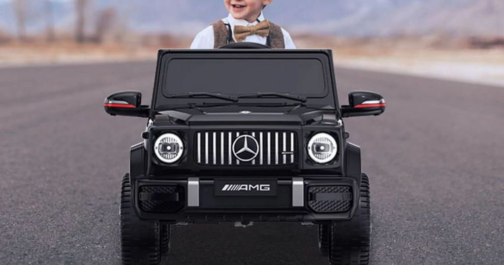 Mercedes-Benz AMG G-Wagon Licensed Kids 12V Ride-On Car