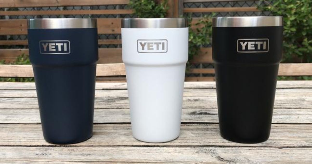 Yeti's Stackable Drinkware Is Still on Sale Right Now, but It's Selling Fast