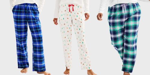 *HURRY* Kohl’s Women’s Sonoma Flannel Pajama Pants ONLY $8.49 (Regularly $24)