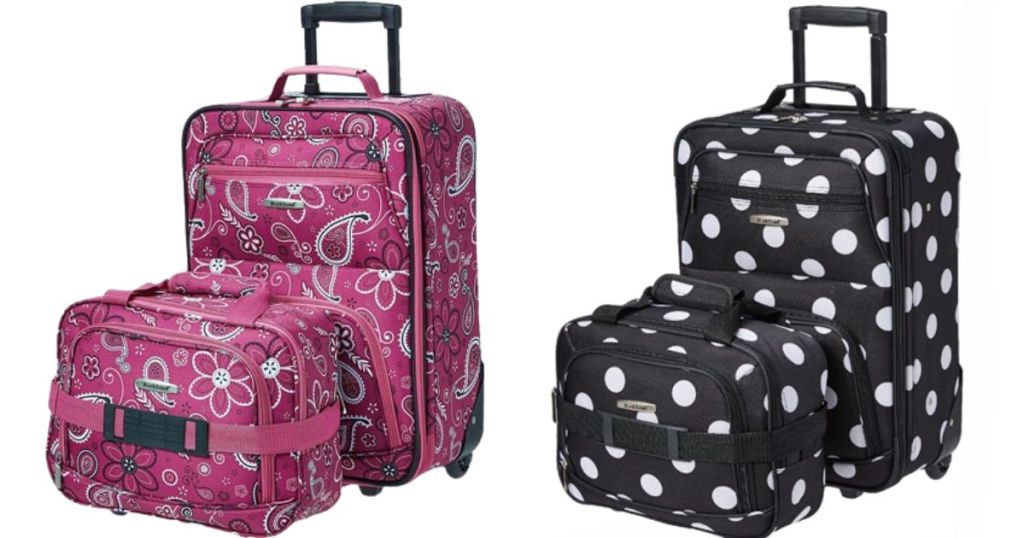 Rockland Fashion Softside Upright Luggage Sets