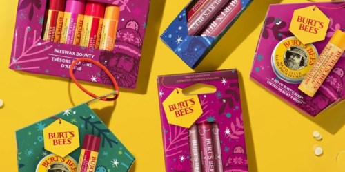 EXTRA Savings on Burt’s Bees Sale Items = Gift Sets from $3.40!
