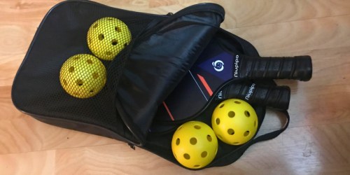 Pickleball Paddle Set Just $19.79 Shipped for Amazon Prime Members (Reg. $40) | Includes Everything You Need!