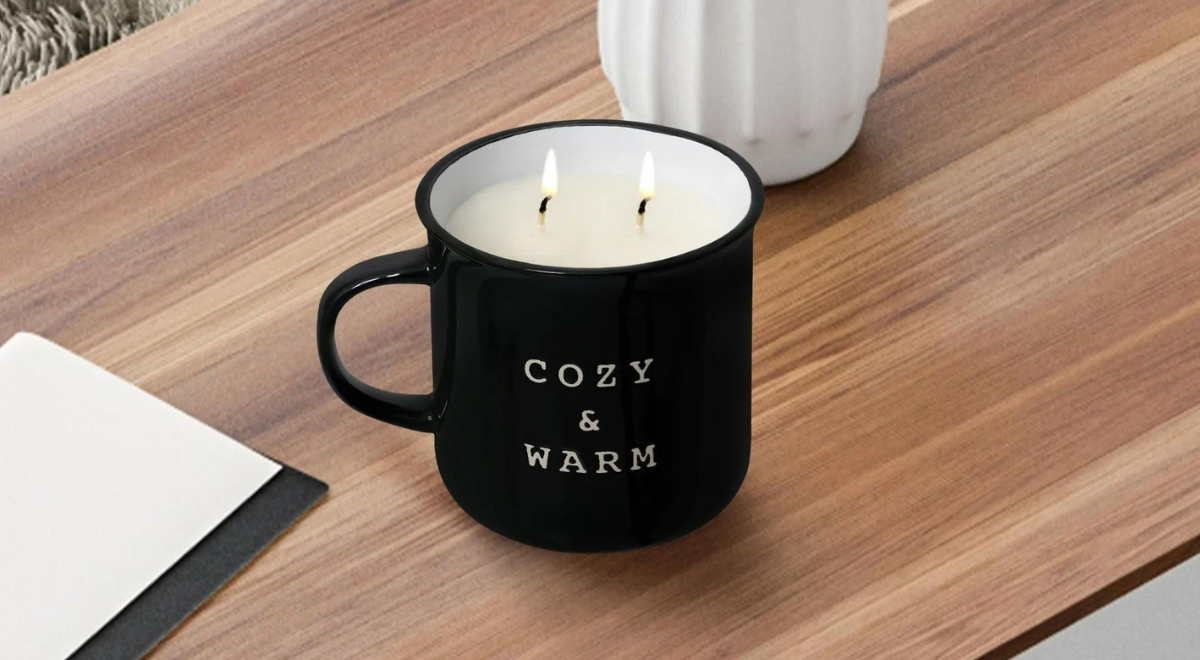 Mainstays Mug Scented Candle Cozy and Warm