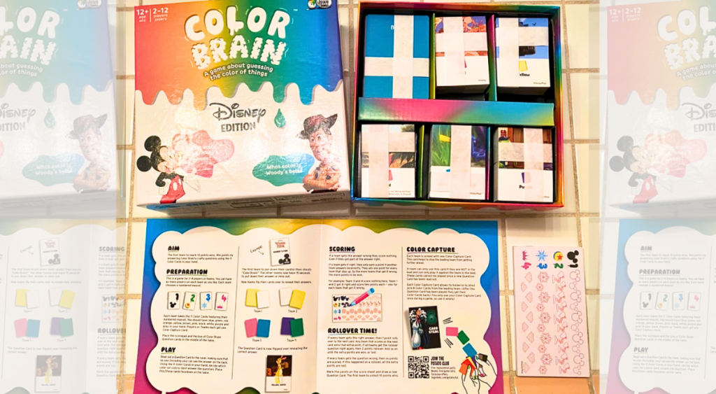 Disney Edition Color Brain 2 displayed on a table