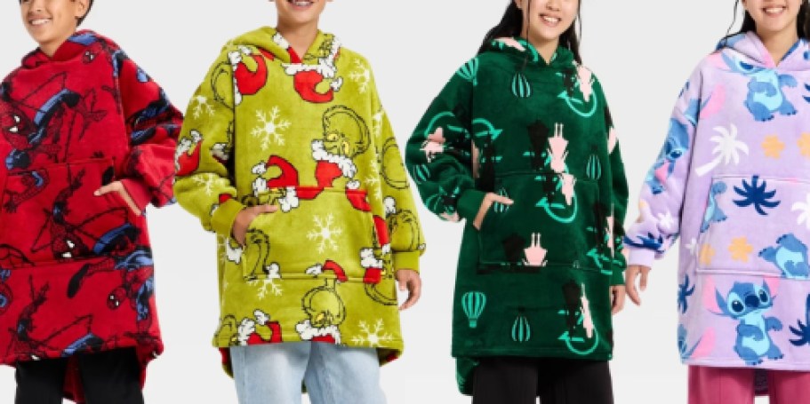 Kids Oversized Hoodies Only $15 on Target.com | Disney, Wicked, Hello Kitty, & More