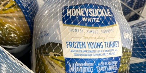 WOW! 50% Off Honeysuckle White Frozen Turkey at Target + Stackable Offers