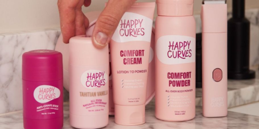 Happy Curves Powders, Deodorants, & More from $8.97 Shipped on Amazon | Prevents Chafing & Odor