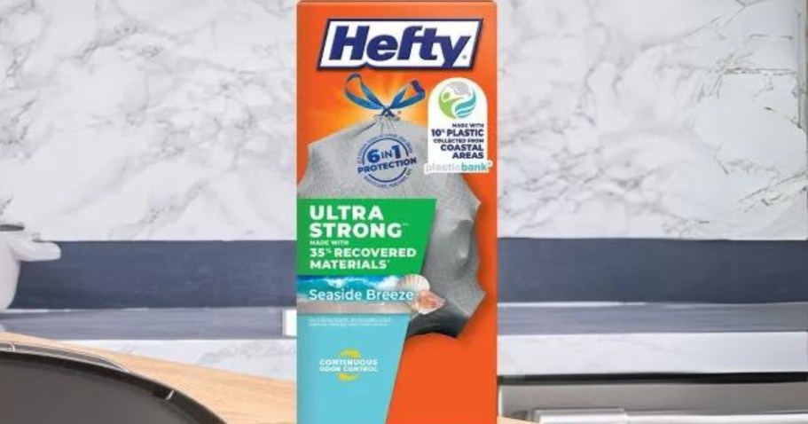 3 Hefty 13-Gallon Trash Bags 50-Count Only $4.78 Each After Target Gift Card