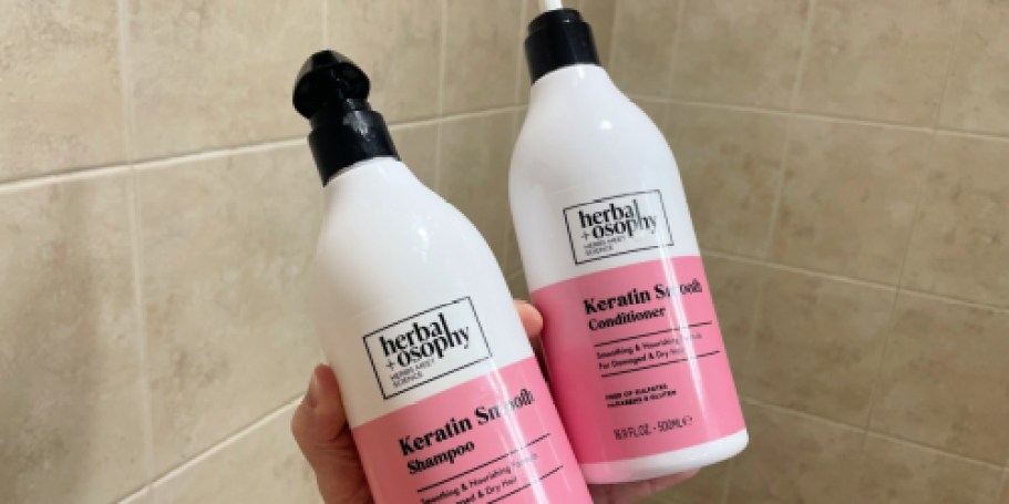 Herbalosophy Keratin Shampoo & Conditioner Set Just $12 Shipped on Amazon