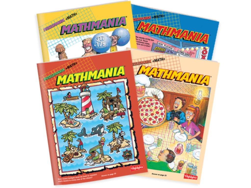 Mathmania Book 4-pack