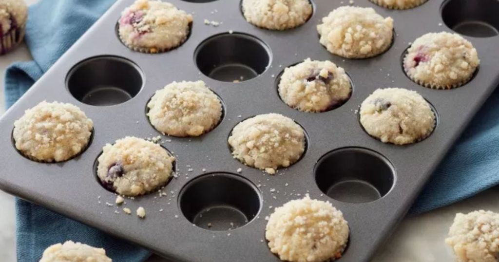  Wilton Recipe Right 24 Cup Mini Muffin Pan: Home & Kitchen