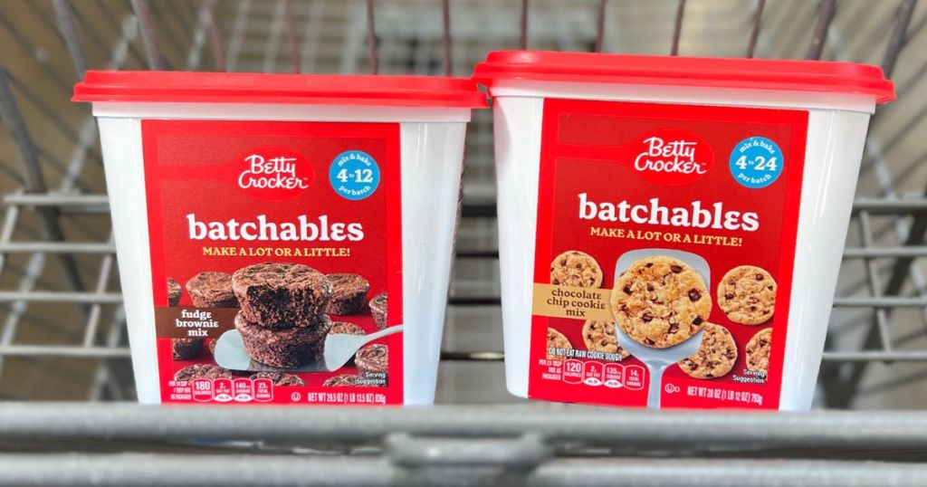 Betty Crocker Batchables Cookie & Brownie Mix Only .98 at Walmart | Bake a Little or a Lot!