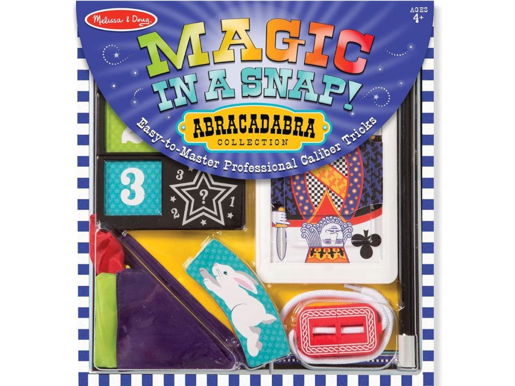 Melissa & Doug Magic in a Snap! Abracadabra Collection Magic Tricks Set