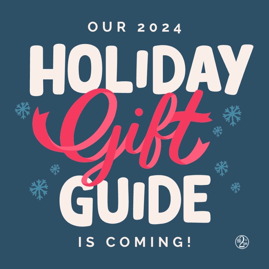 our 2024 holiday gift guide is coming graphic announcement