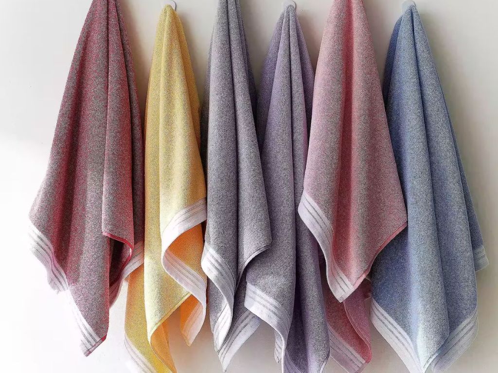 JCPenney Heathered Towels