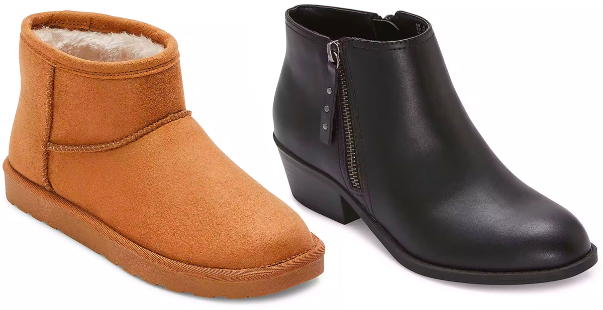 Jcpenney womens 2024 boots sale