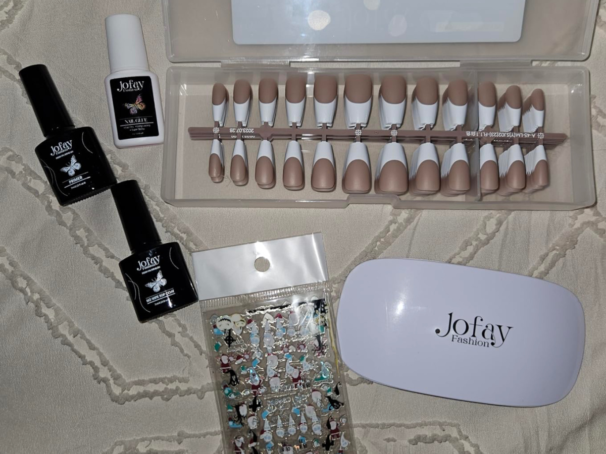 Jofay collection of nails with UV lamp-4