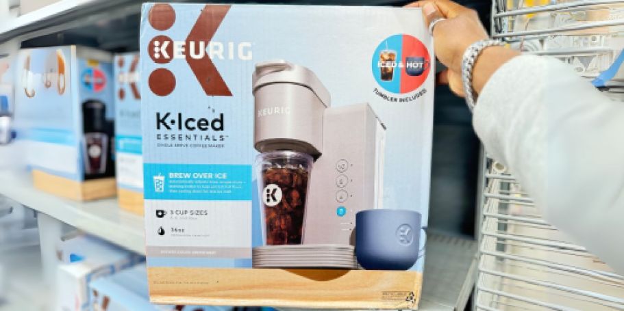 Keurig K-Iced Coffee Maker + 10 K-Cup Pods Only $40 Shipped on Walmart.com (Reg. $86)