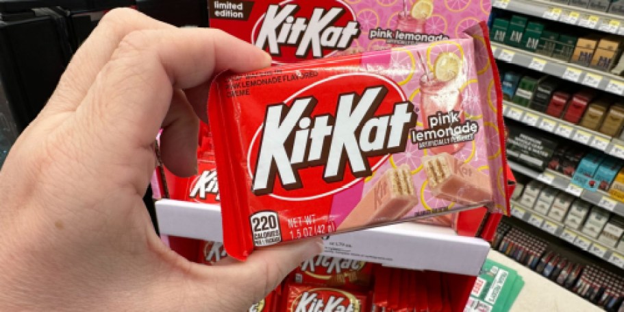 Kit Kat Pink Lemonade Flavor Spotted at Walgreens