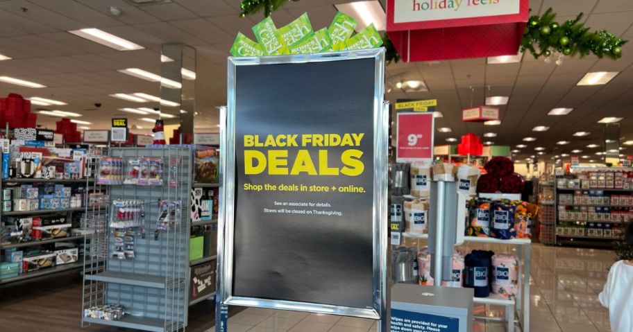 Black friday Signs at Kohl's