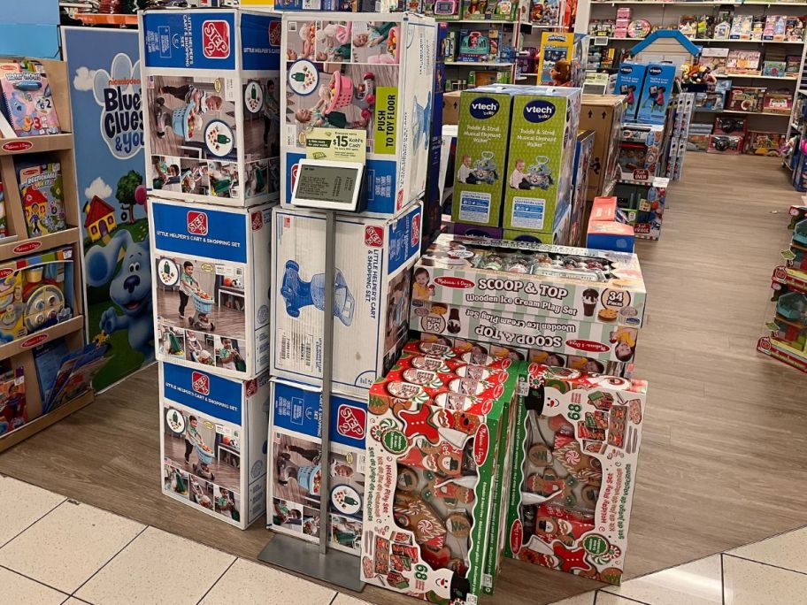 A display of Step2 Toys at Kohls