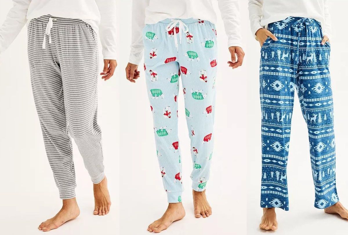 Stock images of sonoma goods for life pajama pants