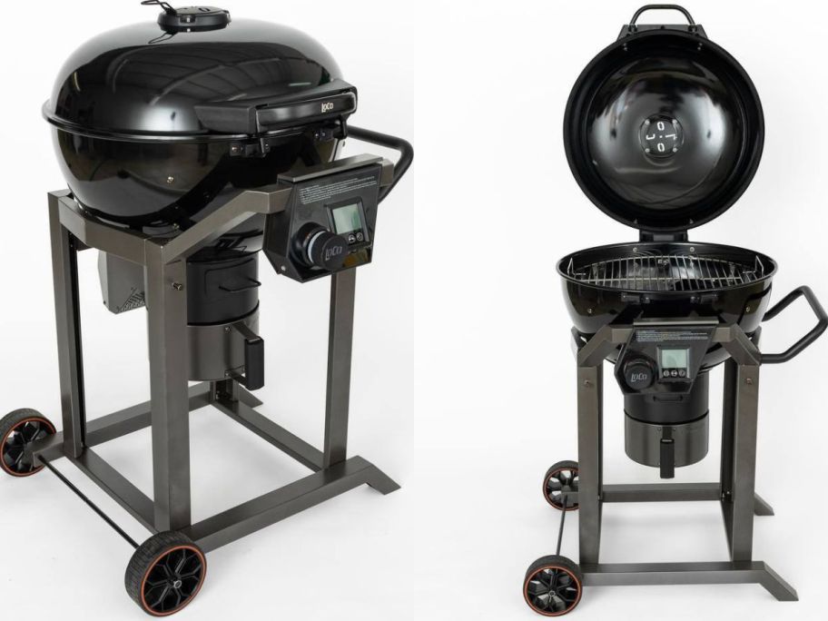 LOCO 22.5" SmartTemp Kettle Charcoal Grill